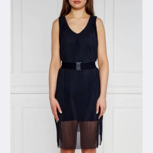 Armani Exchange Sukienka z paskiem