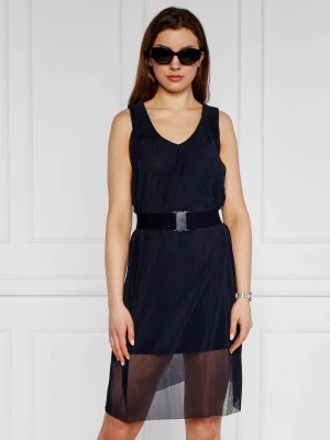Armani Exchange Sukienka z paskiem