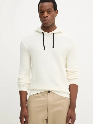Armani Exchange sweter bawełniany męski kolor beżowy lekki XM000916 AF12930