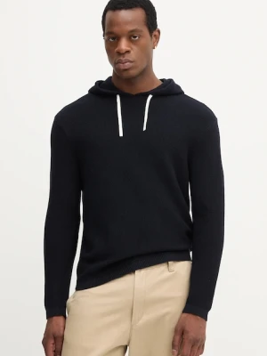 Armani Exchange sweter bawełniany męski kolor granatowy lekki XM000916 AF12930