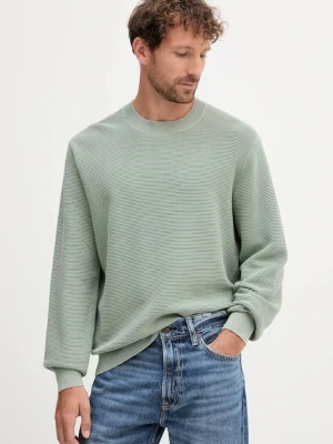 Armani Exchange sweter bawełniany męski kolor zielony XM000915 AF11967