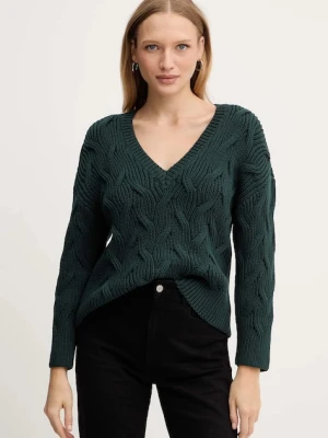 Armani Exchange sweter damski kolor zielony XW001771 AF16638