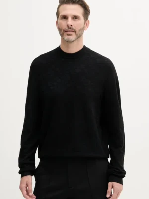 Armani Exchange sweter męski kolor czarny lekki XM000689 AF10454