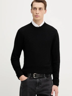Armani Exchange sweter męski kolor czarny lekki XM001316 AF10454