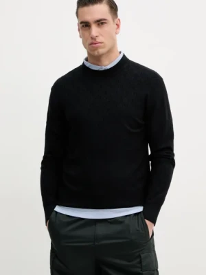 Armani Exchange sweter męski kolor granatowy lekki XM000176 AF10454