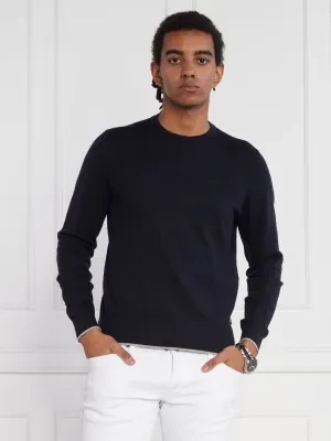 Armani Exchange Sweter | Regular Fit | z dodatkiem kaszmiru