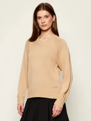 Armani Exchange Sweter | Regular Fit | z dodatkiem wełny