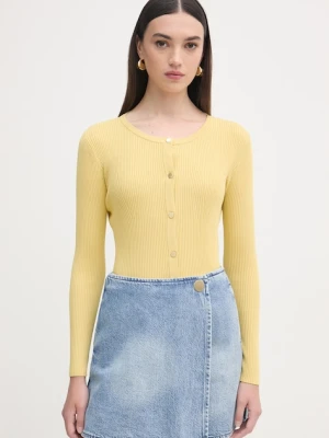 Armani Exchange sweter rozpinany damski z wiskozą