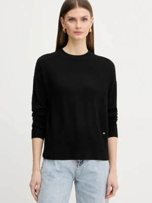 Armani Exchange sweter z dodatkiem wełny