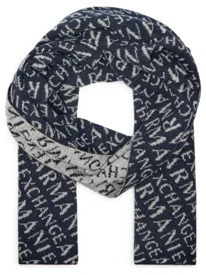 Armani Exchange Szal | z dodatkiem wełny