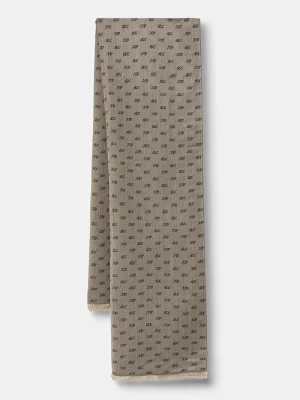 Armani Exchange szalik damski szary