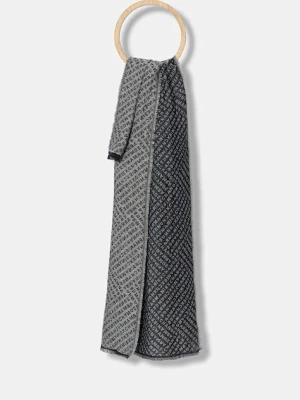 Armani Exchange szalik męski kolor granatowy wzorzysty XM001714 AF17470
