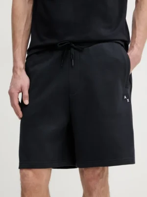 Armani Exchange szorty bawełniane męskie kolor granatowy XM000471 AF13109