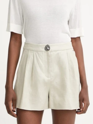 Armani Exchange szorty damskie lniane