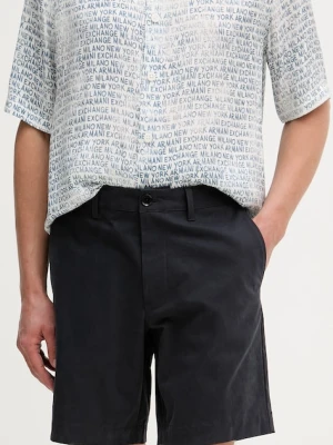 Armani Exchange szorty damskie z bawełną