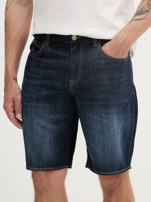 Armani Exchange szorty jeansowe męskie kolor granatowy XM000073 AF13089