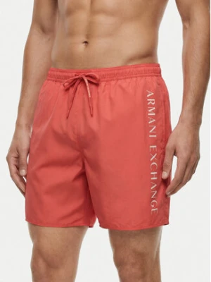 Armani Exchange Szorty kąpielowe XM000832 AF22573 U4029 Różowy Regular Fit