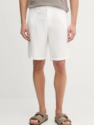 Armani Exchange szorty męskie z lnem