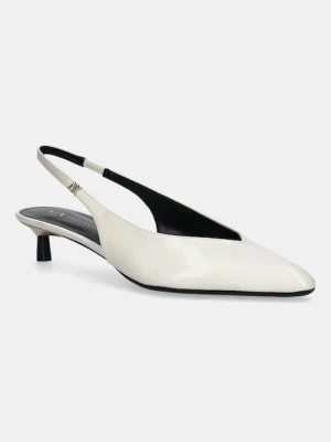 Armani Exchange szpilki kolor biały XW001651 AF17475 U1092