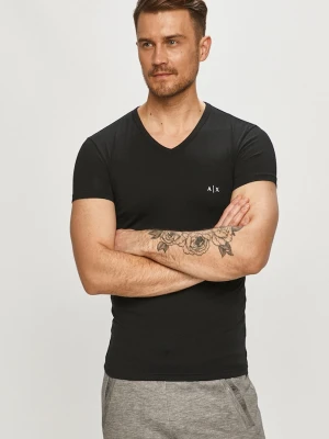 Armani Exchange - T-shirt (2-pack) czarny