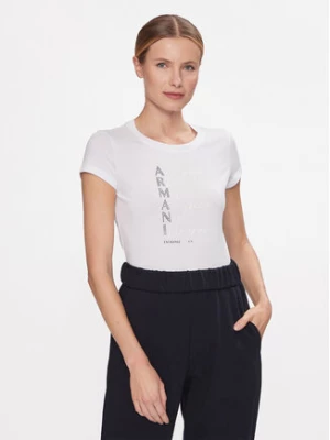 Armani Exchange T-Shirt 3DYT05 YJ3RZ 1000 Biały Slim Fit