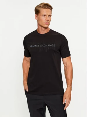 Armani Exchange T-Shirt 6RZTKA ZJBYZ 1200 Czarny Regular Fit