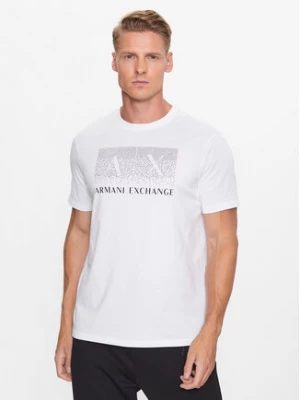 Armani Exchange T-Shirt 6RZTKE ZJ8EZ 1100 Czarny Regular Fit