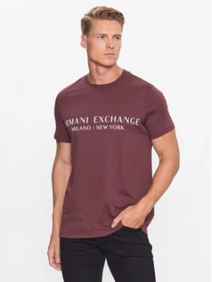 Armani Exchange T-Shirt 8NZT72 Z8H4Z 14AU Czerwony Slim Fit