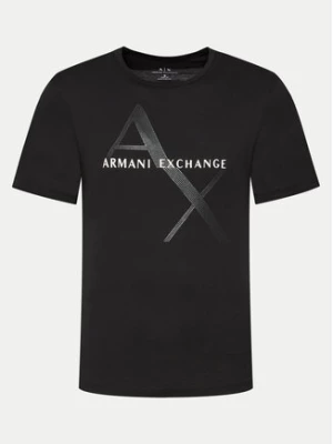 Armani Exchange T-Shirt 8NZT76 Z8H4Z 1200 Czarny Regular Fit