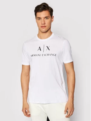 Armani Exchange T-Shirt 8NZTCJ Z8H4Z 1100 Biały Slim Fit