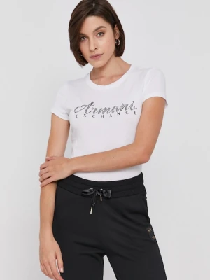 Armani Exchange t-shirt bawełniany