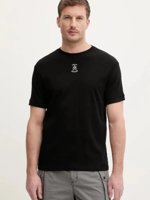 Armani Exchange t-shirt bawełniany czarny