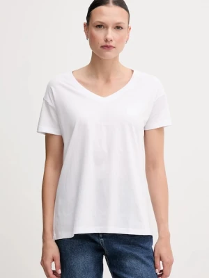 Armani Exchange t-shirt bawełniany biały