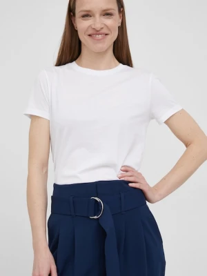 Armani Exchange t-shirt bawełniany biały