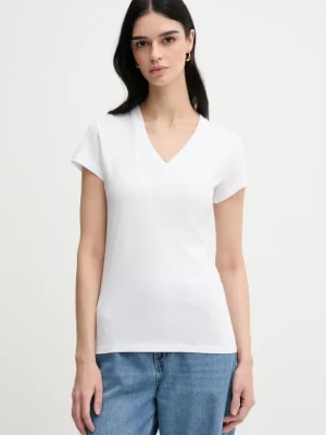 Armani Exchange t-shirt bawełniany damski kolor biały XW000553 AF12064