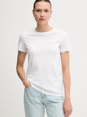 Armani Exchange t-shirt bawełniany damski kolor biały XW000831 AF10356