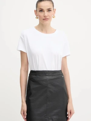 Armani Exchange t-shirt bawełniany damski kolor biały XW001356 AF10356