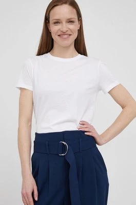 Armani Exchange t-shirt bawełniany kolor biały 8NYT94 YJ16Z NOS
