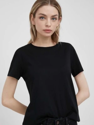 Zdjęcie produktu Armani Exchange t-shirt bawełniany kolor czarny 8NYT94 YJ16Z NOS