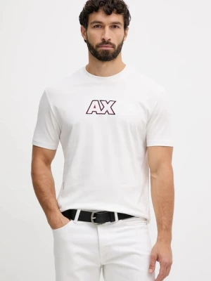 Armani Exchange t-shirt bawełniany biały
