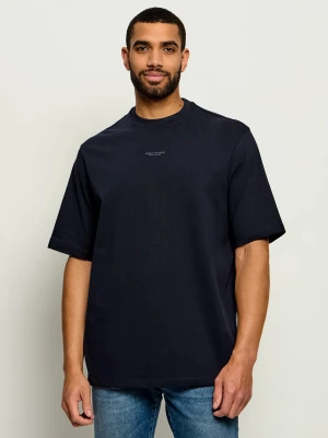 Armani Exchange T-shirt | Comfort fit granatowy