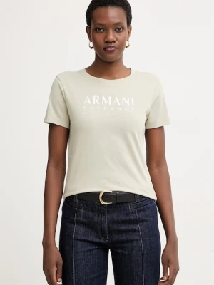 Armani Exchange T-shirt damski bawełniany