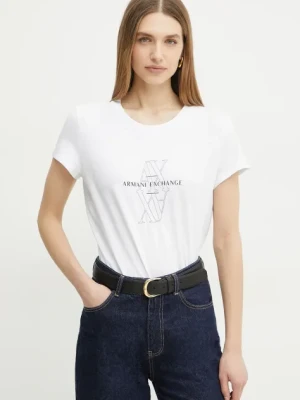 Armani Exchange t-shirt damski kolor biały XW000512 AF11929