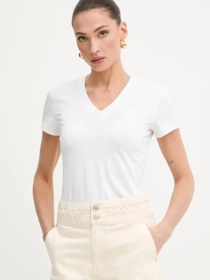 Armani Exchange t-shirt damski kolor biały XW000606 AF10355