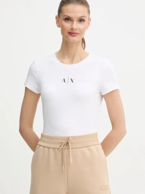 Armani Exchange t-shirt damski kolor biały XW001382 AF16294