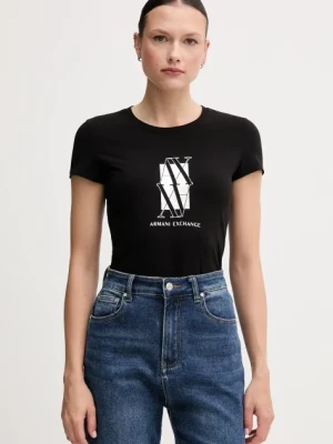 Armani Exchange t-shirt damski kolor czarny XW000511 AF11929