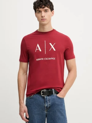 Armani Exchange t-shirt męski bawełniany