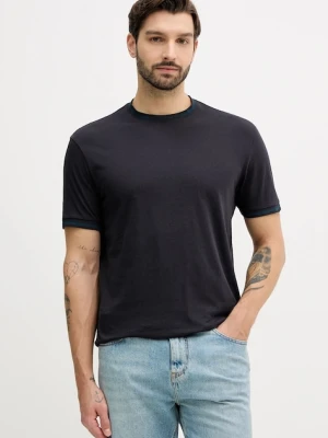 Armani Exchange t-shirt męski kolor granatowy gładki XM001467 AF10356