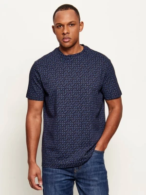 Armani Exchange T-shirt | Regular Fit granatowy