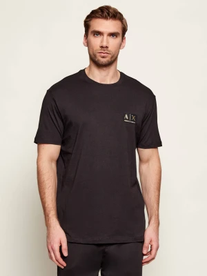Armani Exchange T-shirt | Regular Fit czarny
